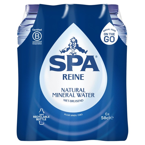 Spa reine fl 6x500 ml voorkant