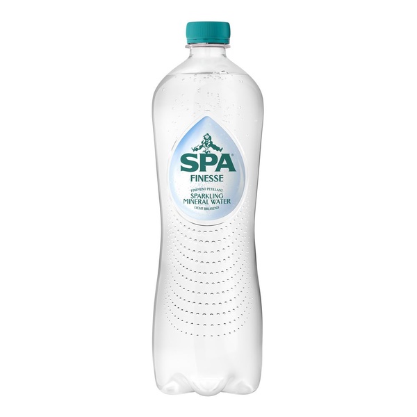 Spa water finesse licht bruisend voorkant
