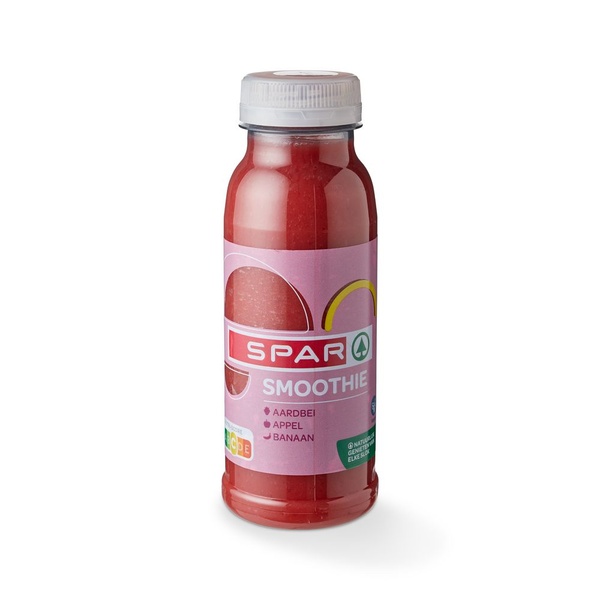 Spar Aardbei Banaan smootie voorkant