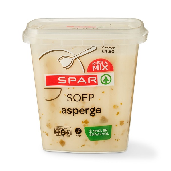 Spar aspergesoep voorkant