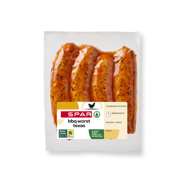 Spar bbq worst texas voorkant