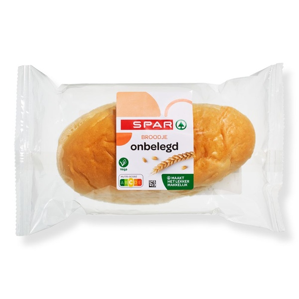 Spar broodje onbelegd voorkant