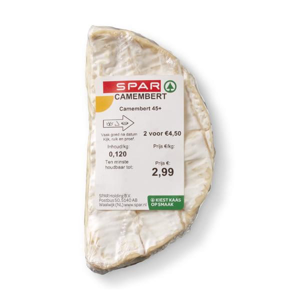 Spar camembert voorkant