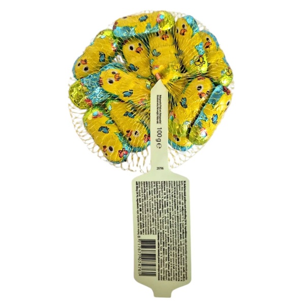 Spar chocolade paaskuikens voorkant