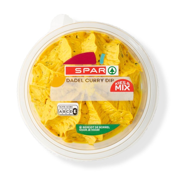 Spar dadel curry dip voorkant