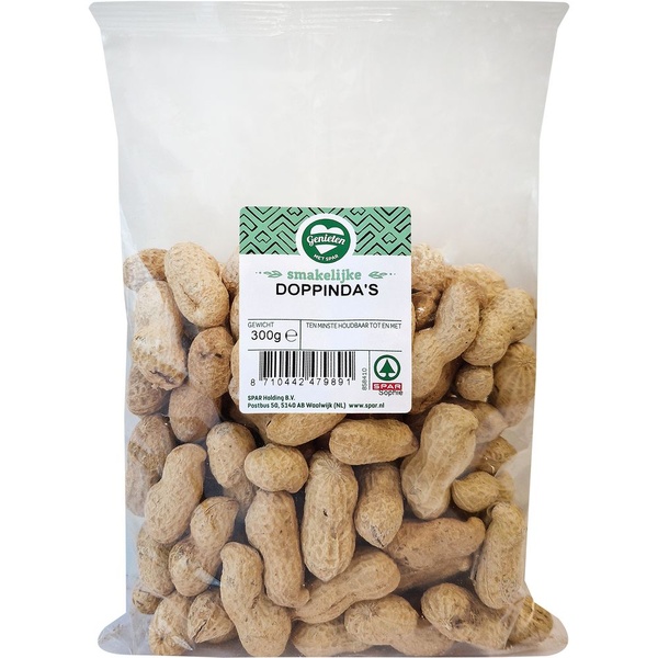 Spar doppinda's voorkant