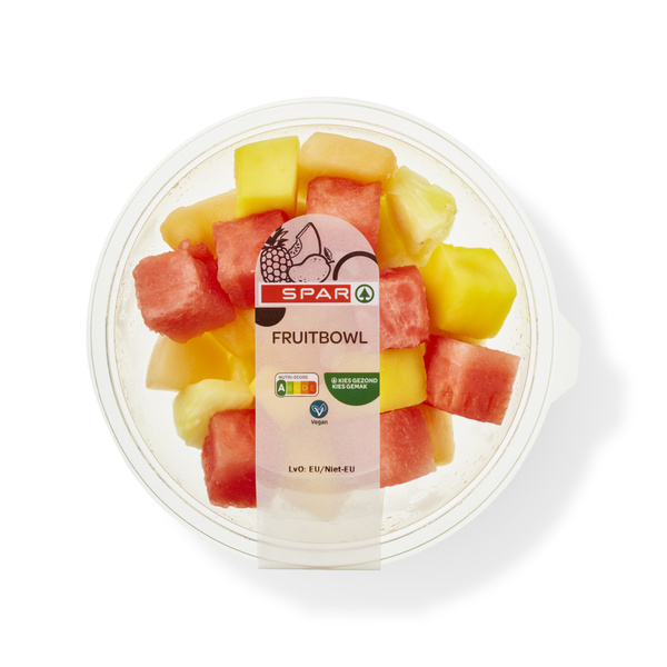 Spar fruitbowl 500 gram voorkant