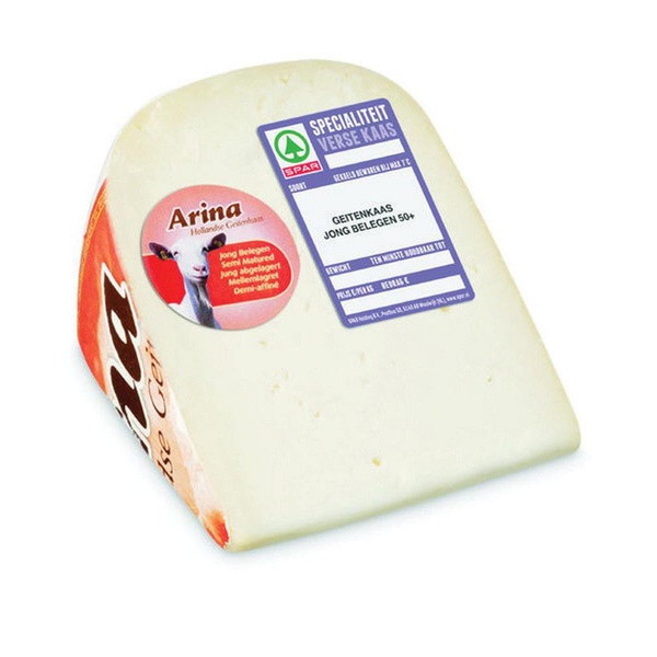 Spar geitenkaas jong belegen voorkant