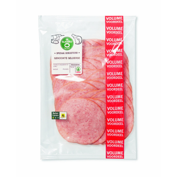 Spar gekookte gelderse voorkant