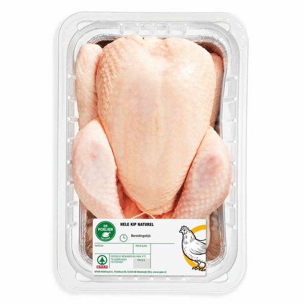 Spar hele kip voorkant