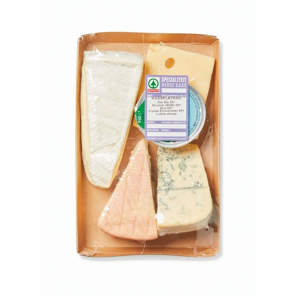 Spar kaasplateau voorkant