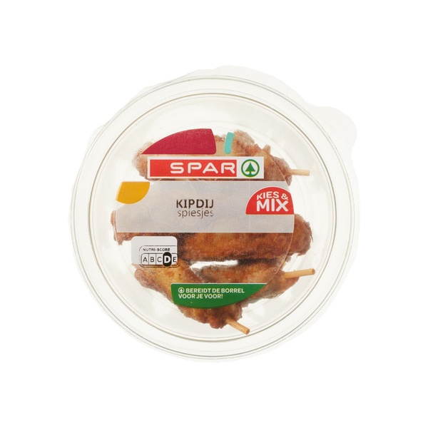 Spar kipdij-sate spiesjes voorkant