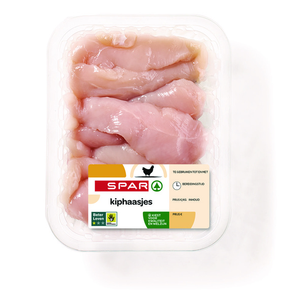 Spar kiphaasjes voorkant