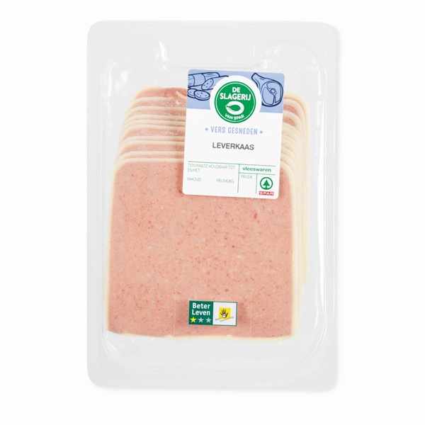 Spar leverkaas voorkant