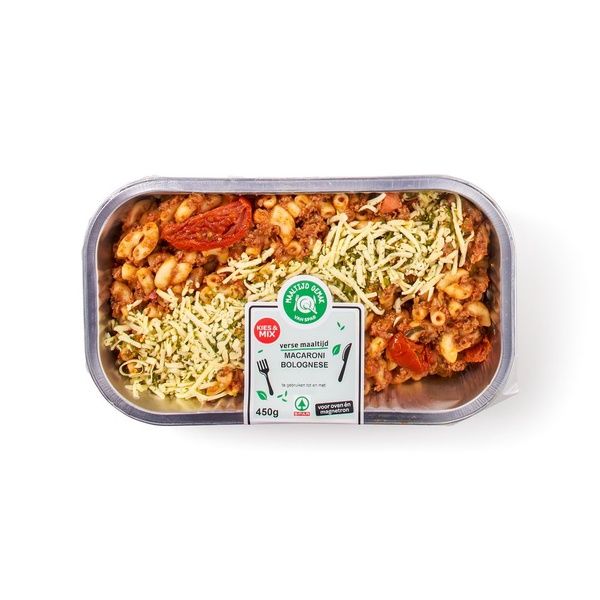 Spar macaroni bolognese voorkant