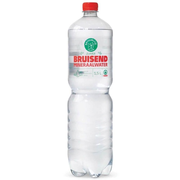 Spar mineraalwater bruisend voorkant