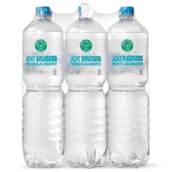 Spar mineraalwater licht bruisend voorkant