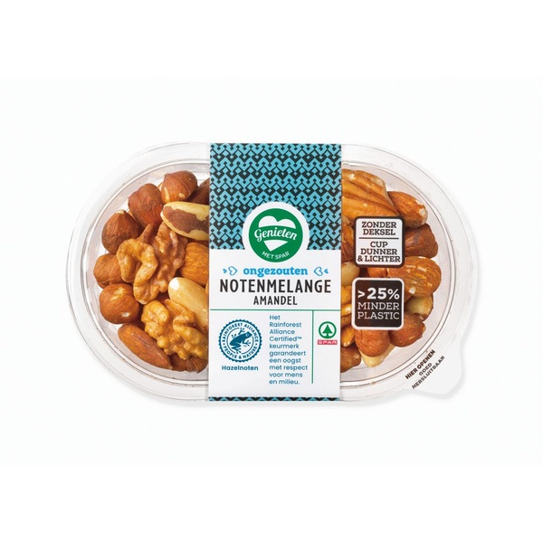 Spar notenmelange amandel ongezouten voorkant