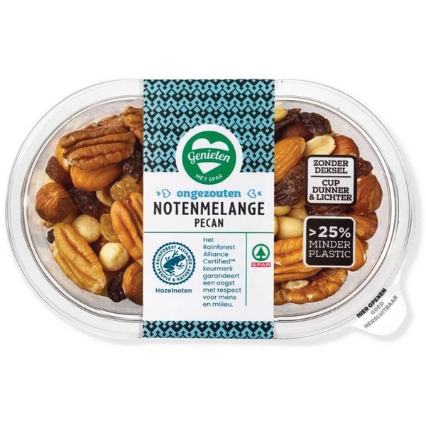 Spar notenmelange pecan ongezouten voorkant