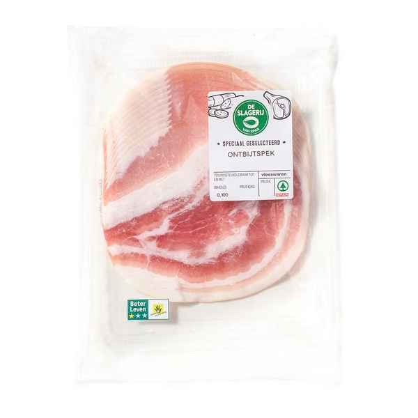 Spar ontbijtspek rond voorkant