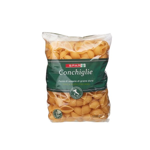 Spar pasta conchiglie voorkant