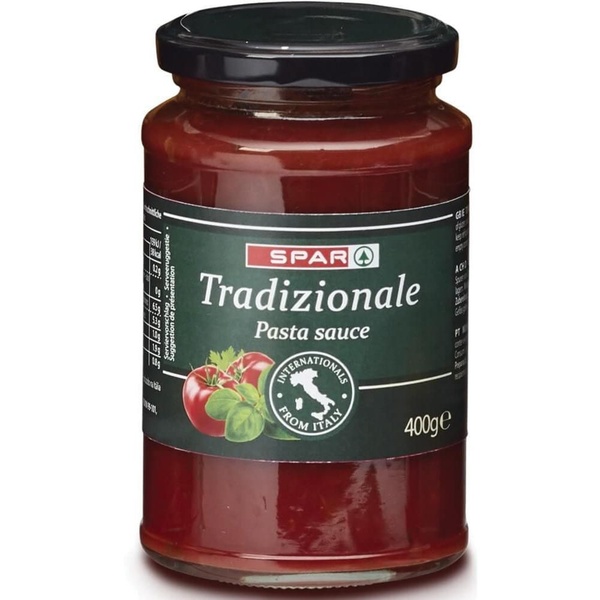 Spar pastasaus tradizionale voorkant