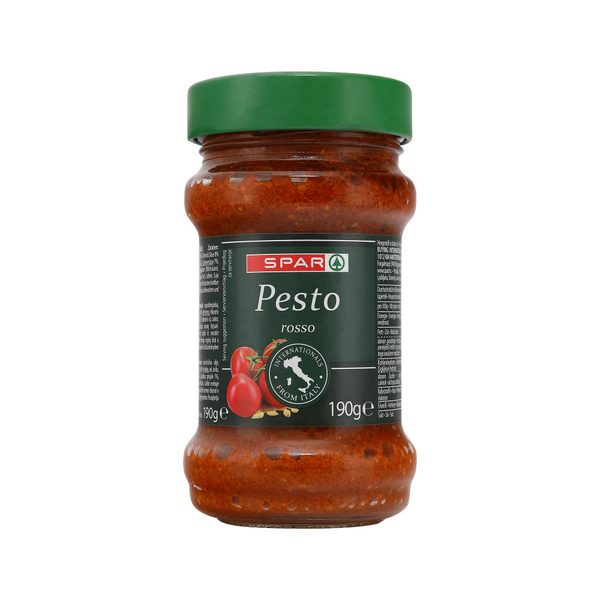 Spar pesto rosso 190 gram voorkant