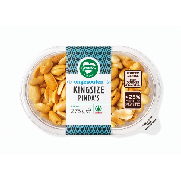 Spar pinda's ongezouten voorkant