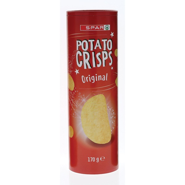 Spar potato crisps naturel voorkant