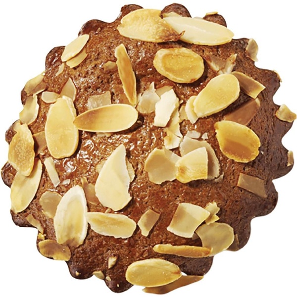Spar roomboter mini speculaas gevulde koek met amandelschaafsel voorkant