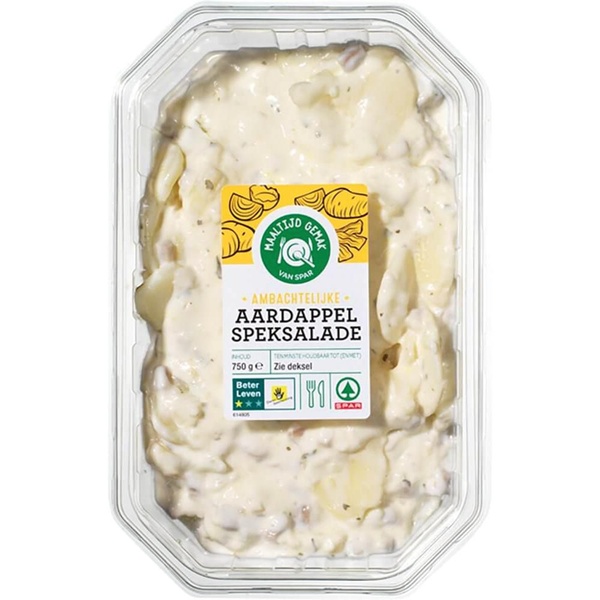 Spar salade aardappel Spek voorkant