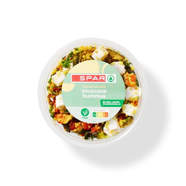 Spar salade couscous hummus klein voorkant