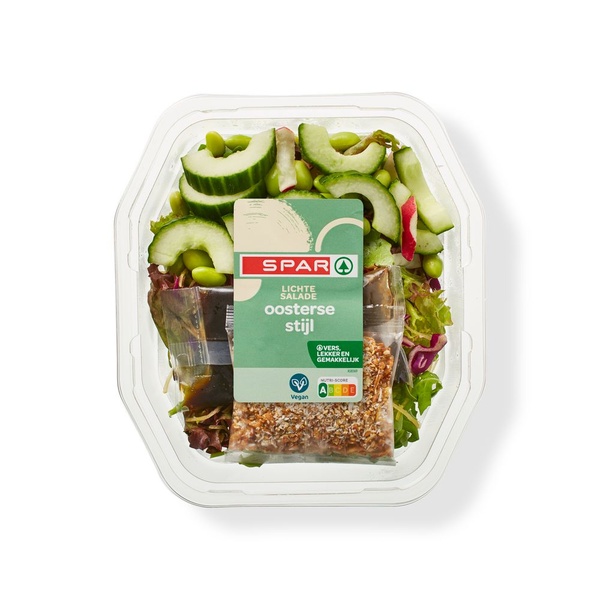 Spar salade licht Oosters voorkant