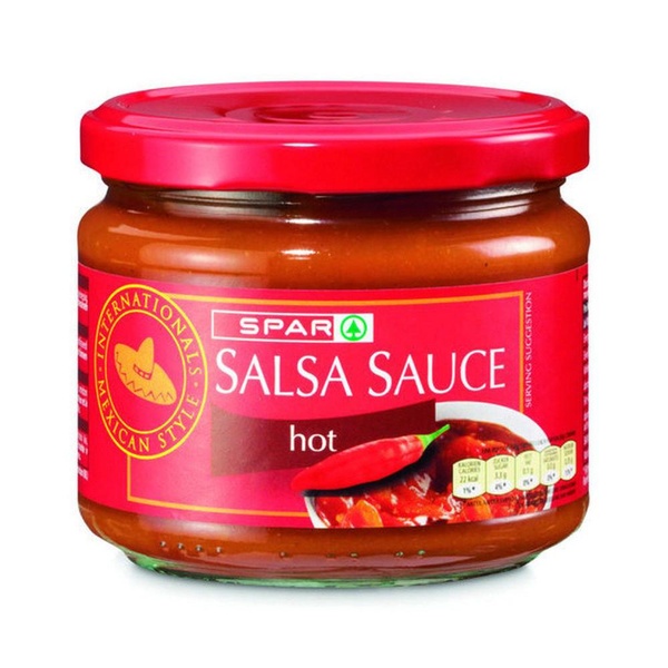 Spar Salsasaus Hot voorkant