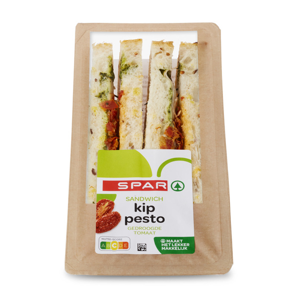 Spar sandwich kip pesto voorkant