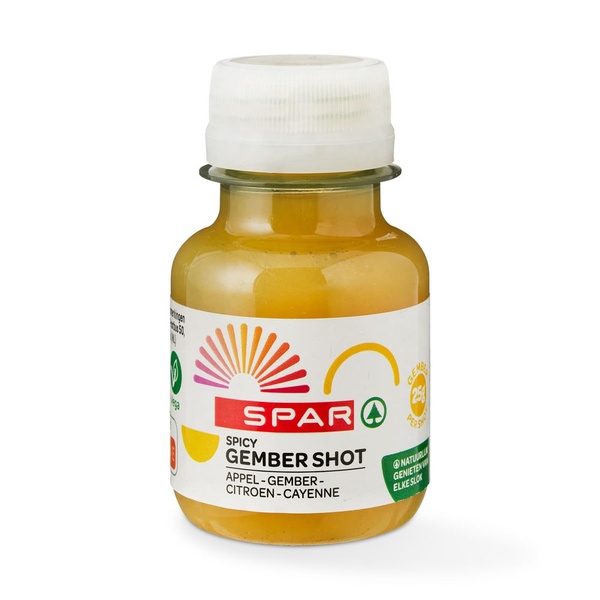 Spar shot appel-gember-cayenne voorkant