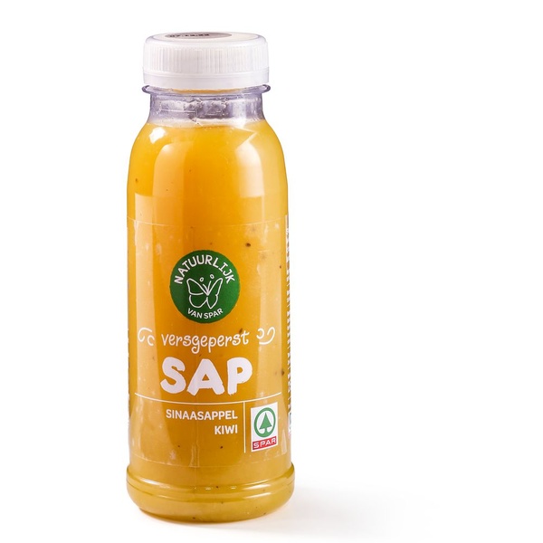 Spar smoothie sinaasappel kiwi voorkant