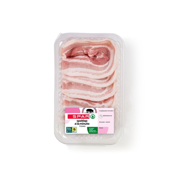 Spar speklappen a la minute 5 stuks voorkant