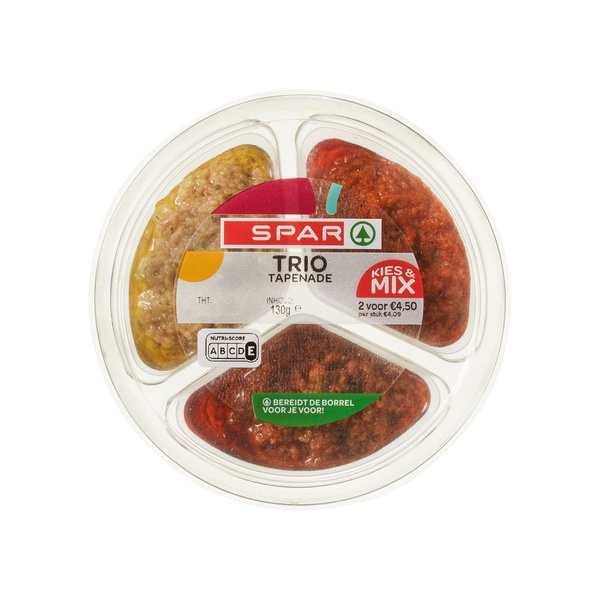 Spar trio tapenade voorkant