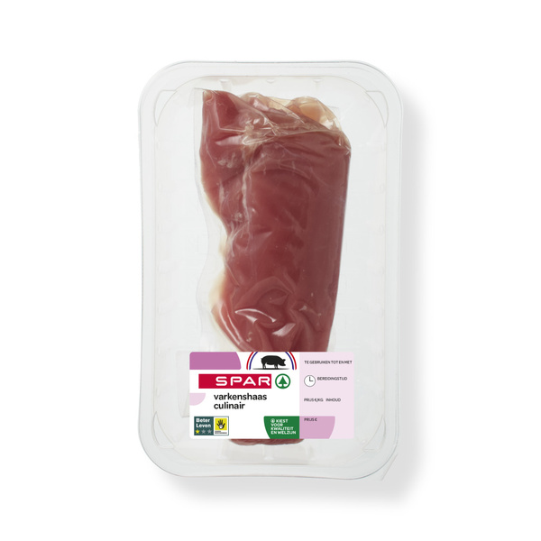 Spar varkenshaas culinair voorkant