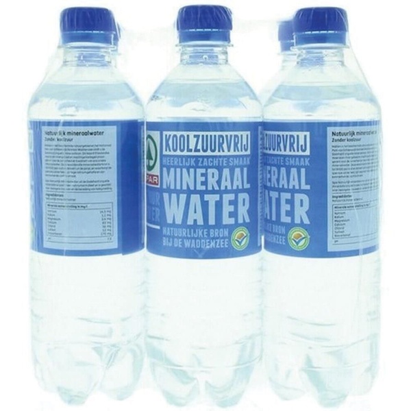 Spar water koolzuurvrij voorkant