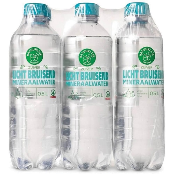 Spar water licht bruisend voorkant
