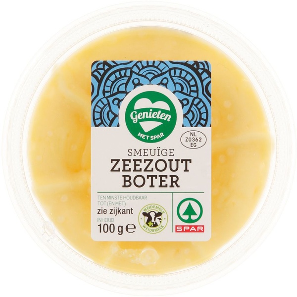 Spar Zeezoutboter 100 gram voorkant