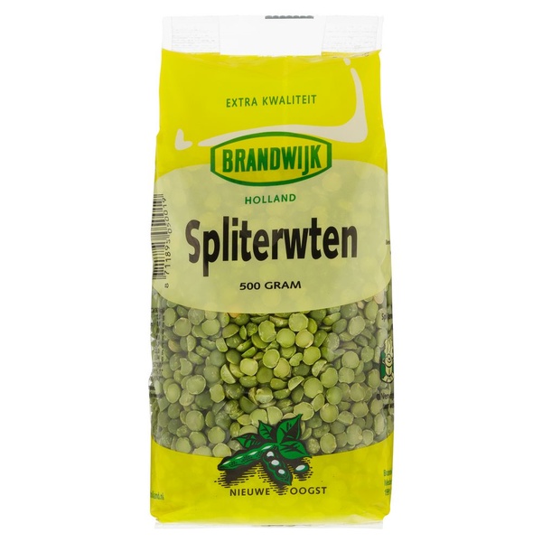 spliterwten voorkant