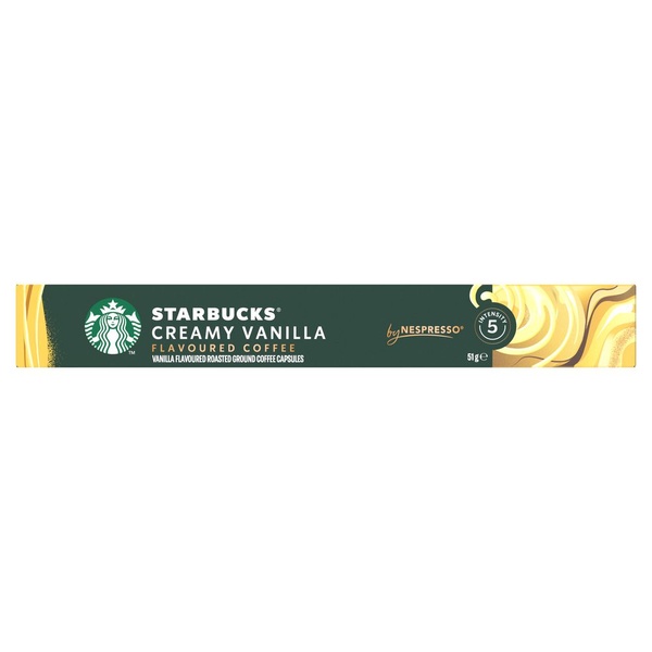 Starbucks creamy vanilla voorkant