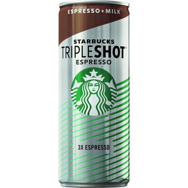 Starbucks espresso triple shot voorkant