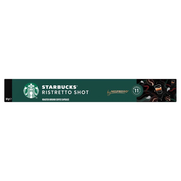Starbucks ristretto shot voorkant