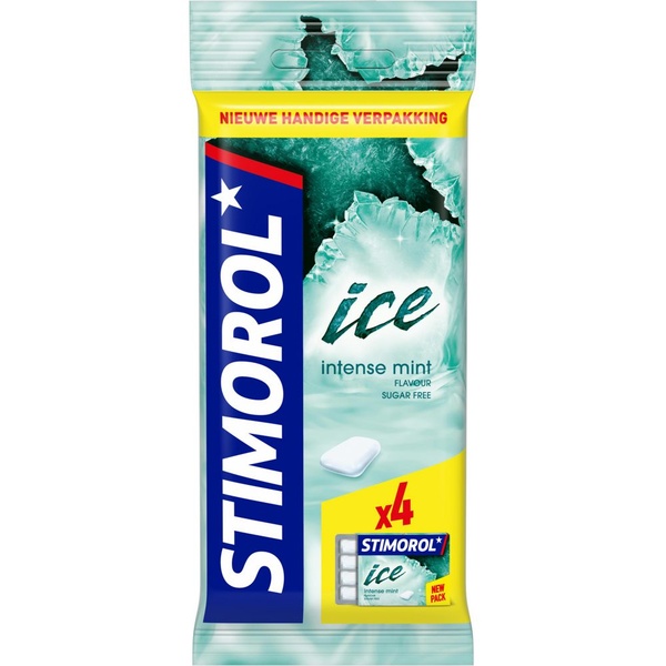 Stimorol ice intense mint multipack voorkant
