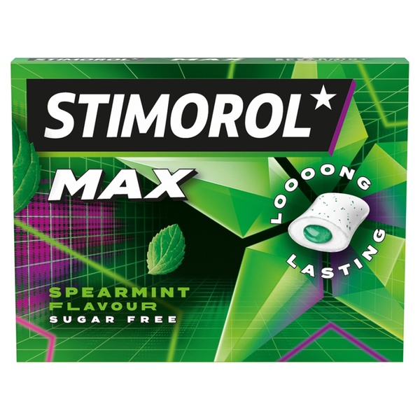 Stimorol max spearmint voorkant