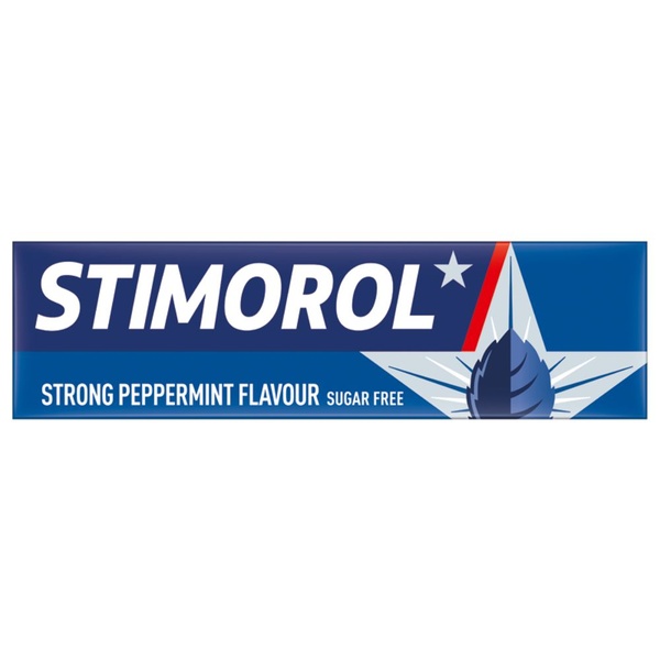 Stimorol peppermint single
 voorkant